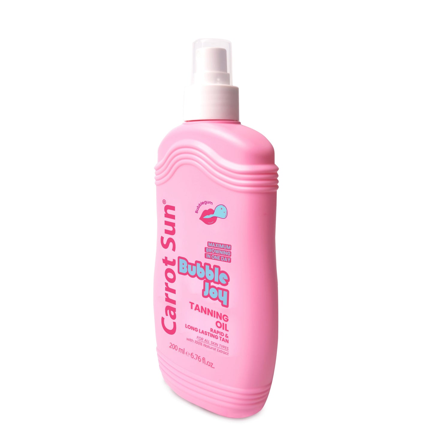 Carrot Sun - BubbleJoy - Bubblegum Tanning Oil - 200 ML