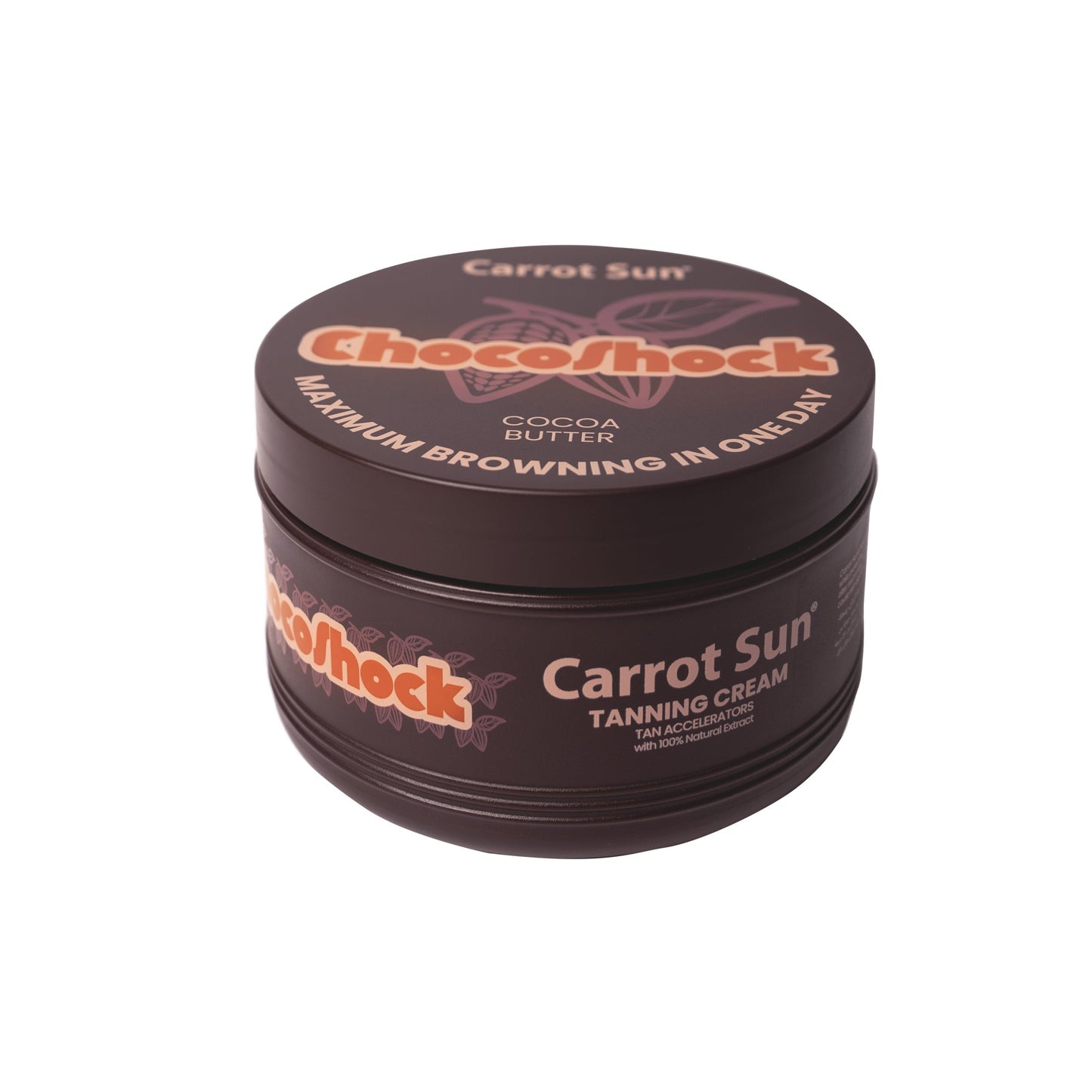 Carrot Sun - ChocoShock – Cocoa-Butter Tanning Cream - 350 ML