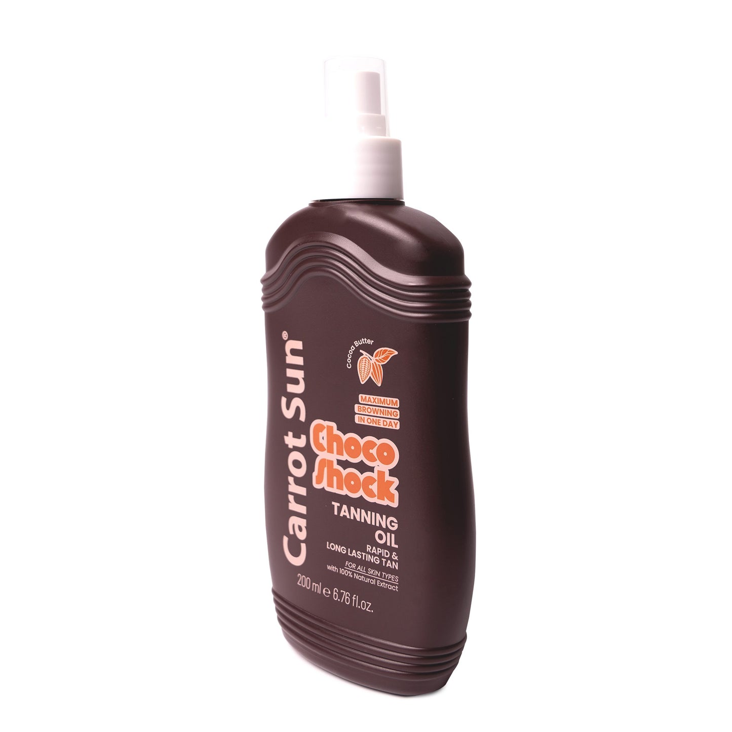 Carrot Sun - ChocoShock – Cocoa-Butter Tanning Oil - 200ML