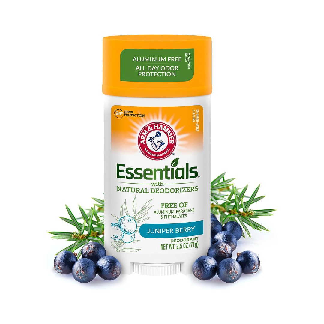 Arm & Hammer Essentials Natural Deodorizer Stick - Juniper Berry 71g