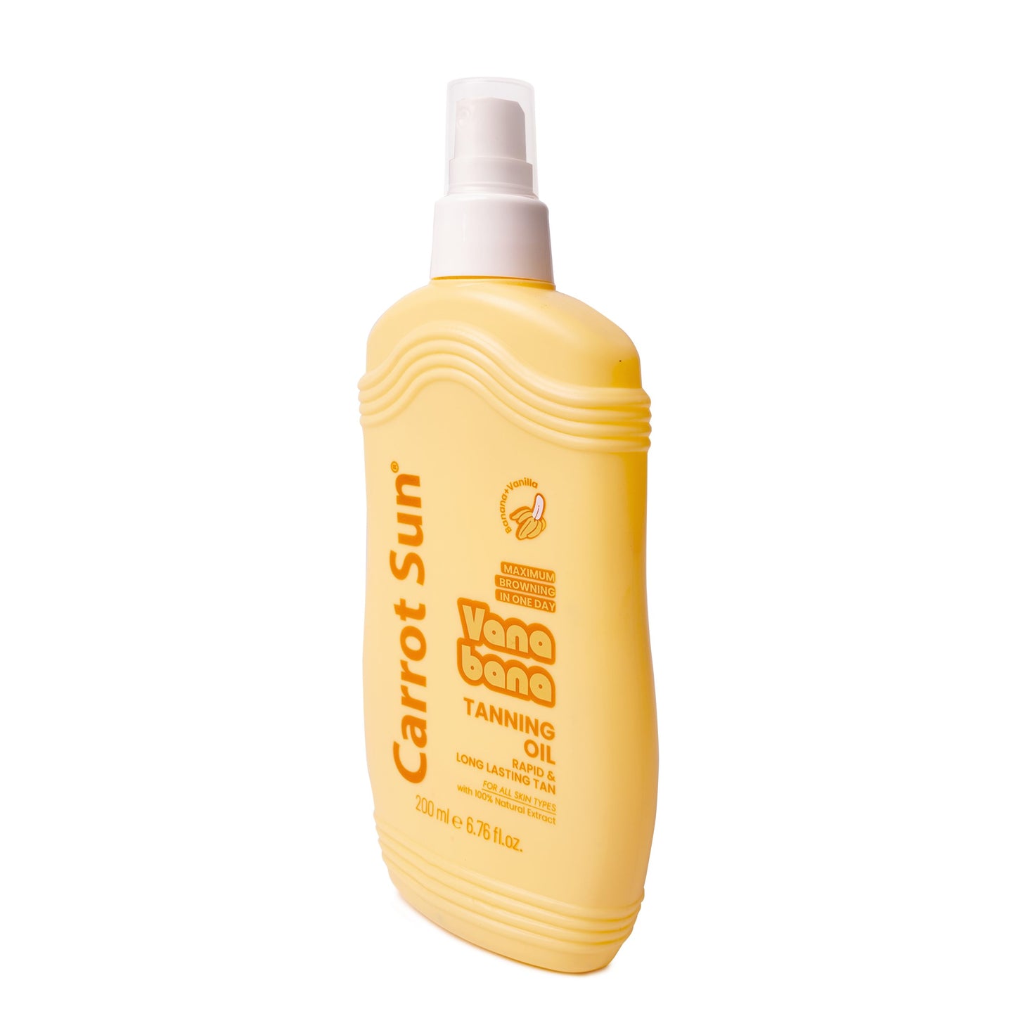 Carrot Sun - Vanabana – Banana & Vanilla Tanning Oil - 200Ml
