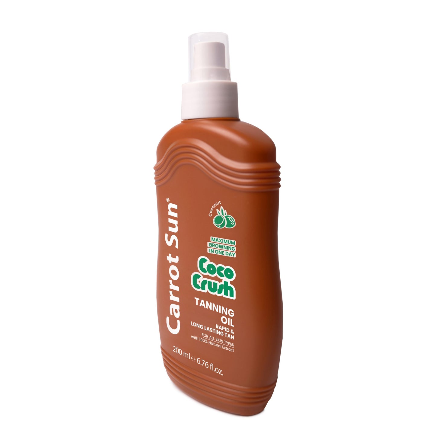 Carrot Sun - CocoCrush - Coconut Tanning Oil - 200Ml