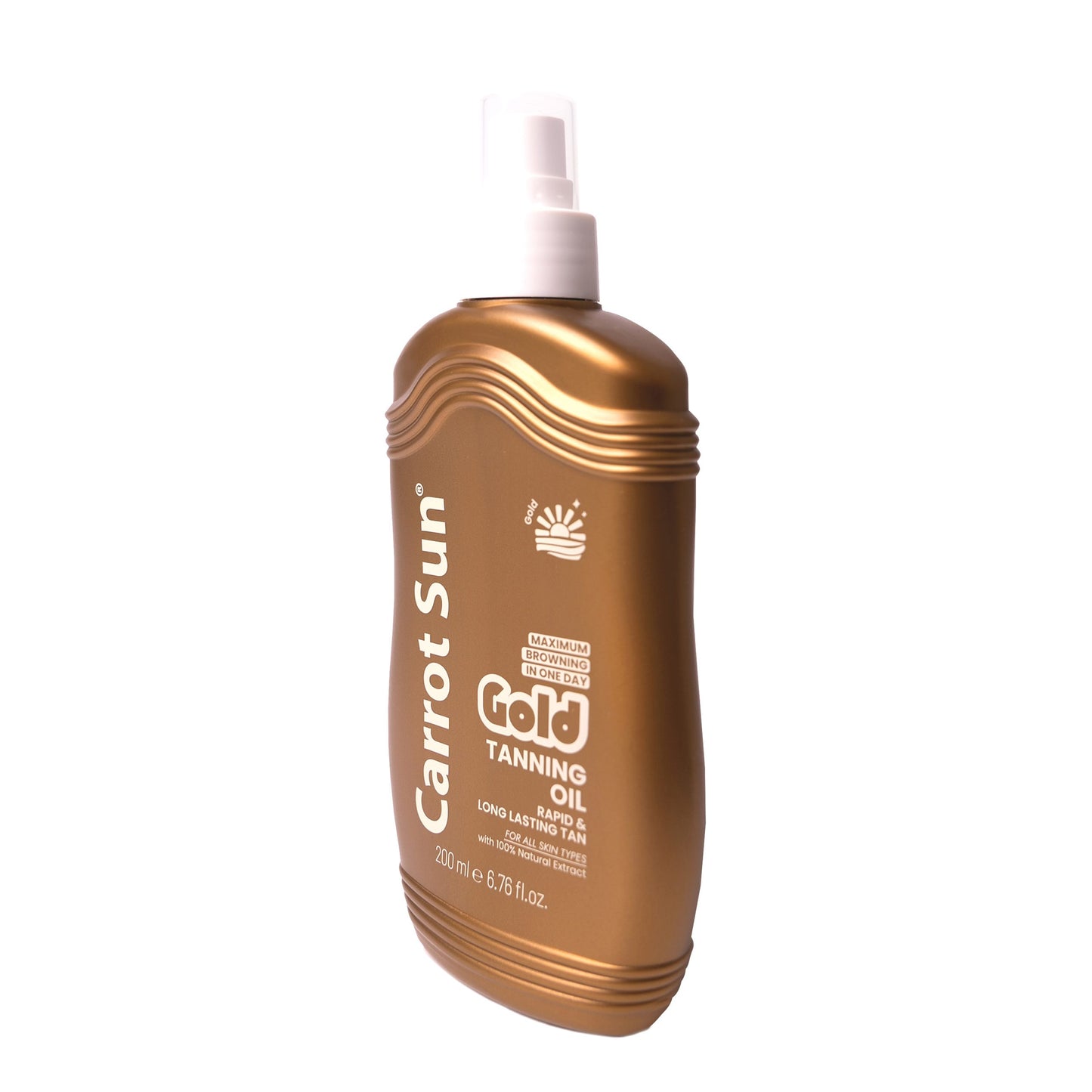 Carrot Sun - Gold - Tanning Oil - 200Ml