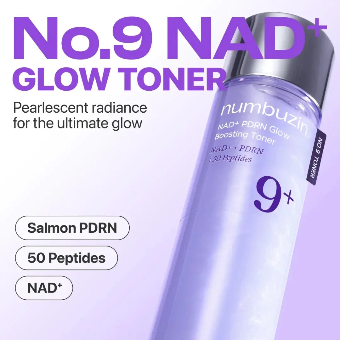Title: Numbuzin No.9 NAD+ PDRN Glow Boosting Toner 150ml