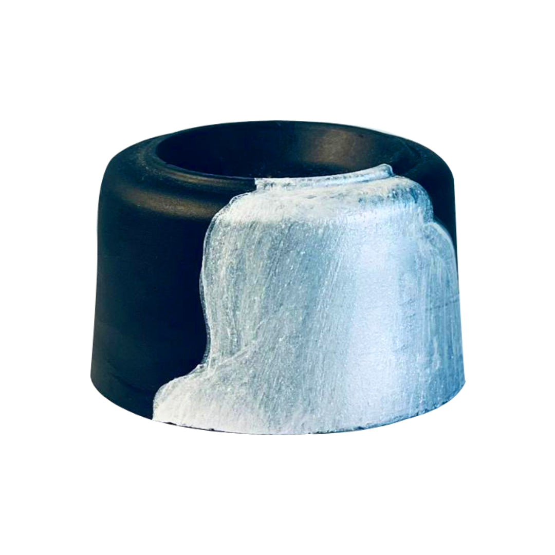 Handmade Mubkhar - Black & Silver Design