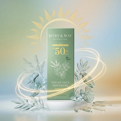 Mary & May Vegan CICA Soothing Sun Cream SPF50+ 50ml