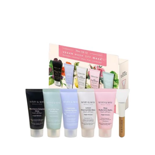 Mary & May Vegan Wash Off Mask Mini Gift Set 30g x 5Pcs