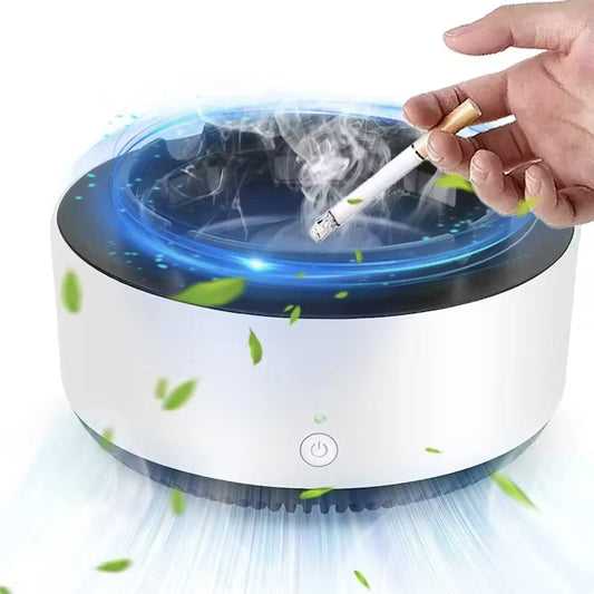 Self-extinguishing Smokeless Ashtray