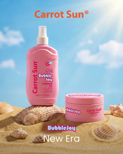 Carrot Sun - BubbleJoy - Bubblegum Tanning Oil - 200 ML