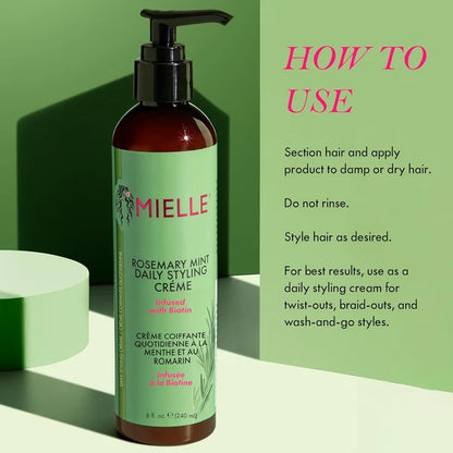 Mielle Organics Rosemary Mint Daily Styling Creme 240ml
