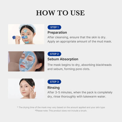 Medicube Zero Pore Blackhead Mud Mask 100g