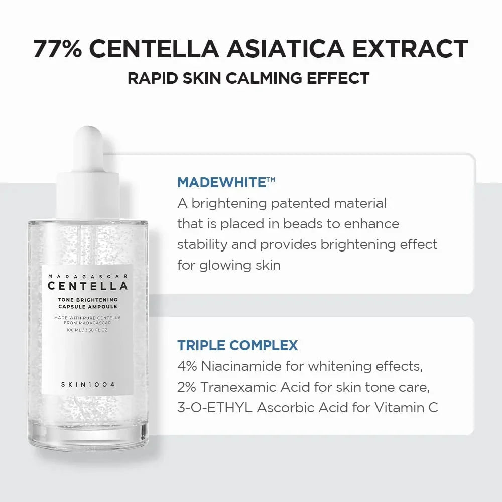 Skin1004 Madagascar Centella Tone Brightening Capsule Ampoule 100ml