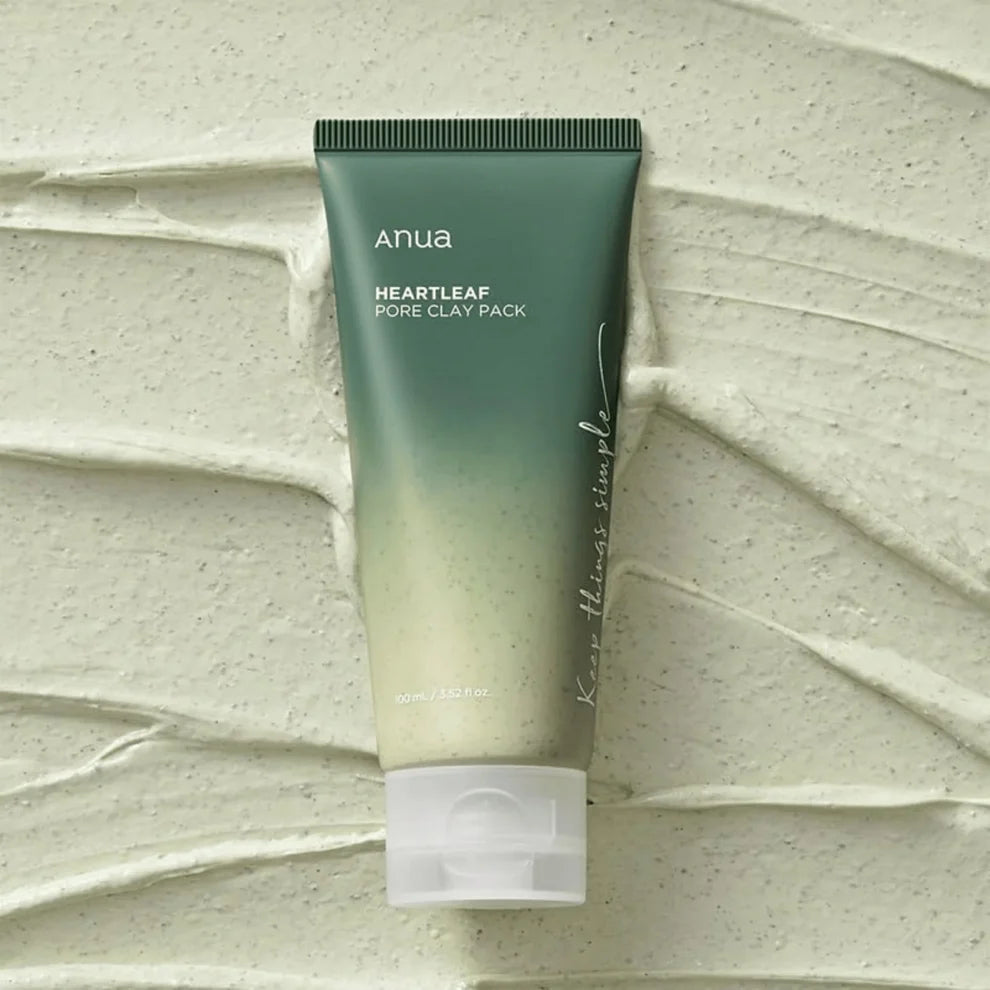 Anua Heartleaf Pore Clay Pack Cleansing Foam - 100ml
