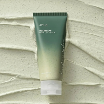 Anua Heartleaf Pore Clay Pack Cleansing Foam - 100ml
