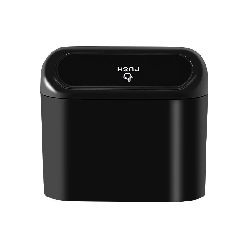 Car Trash Bin Stylish & Small - Black