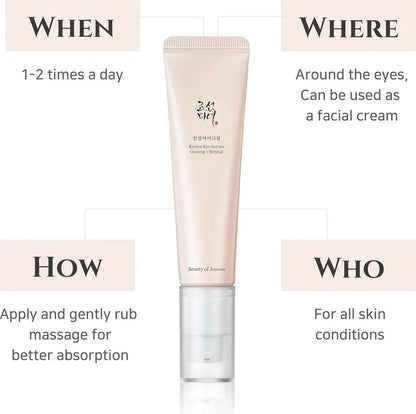 Beauty of Joseon Revive Eye Serum: Ginseng + Retinal 30ml