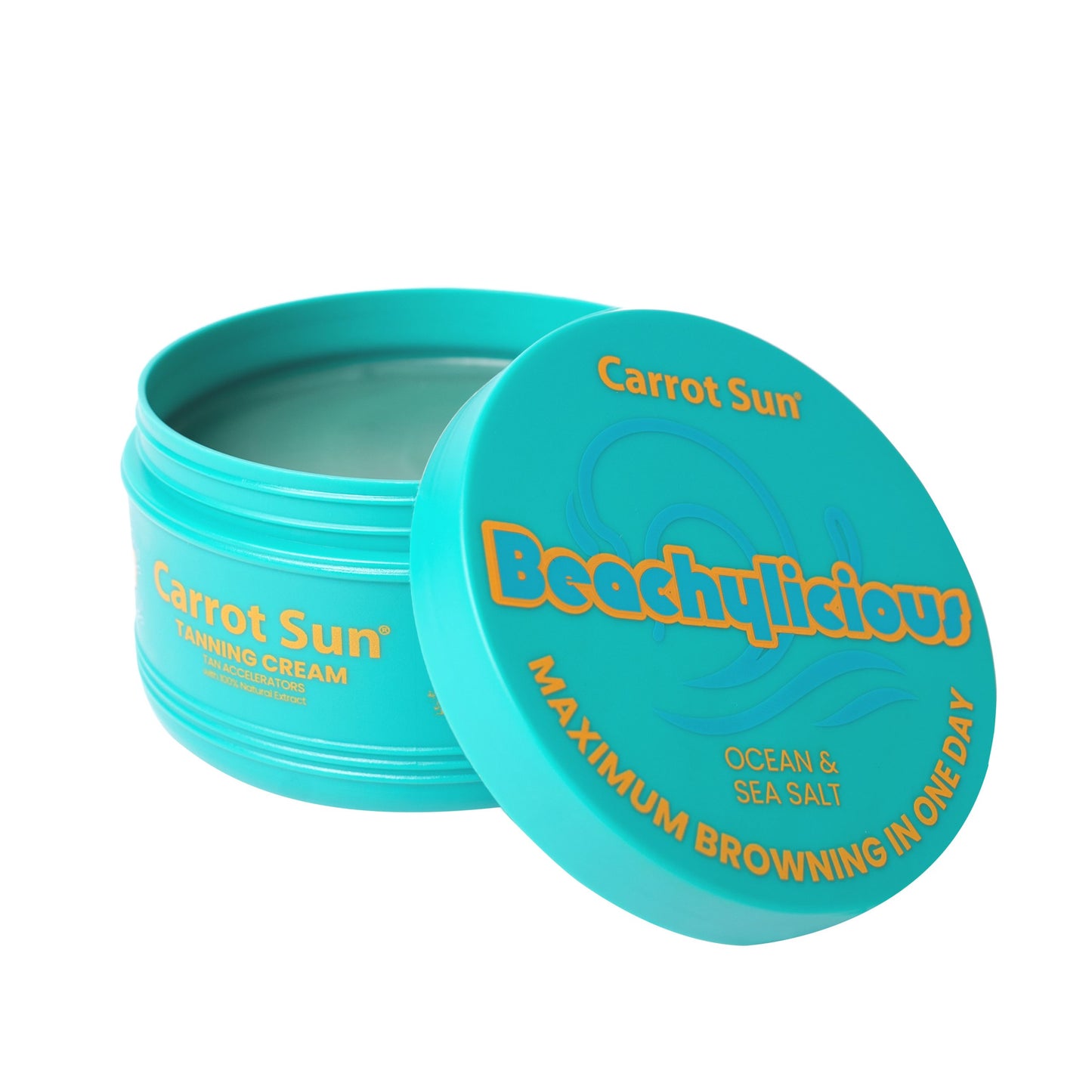 Carrot Sun - Beachylicious – Ocean & Sea Salt Tanning Cream - 350Ml