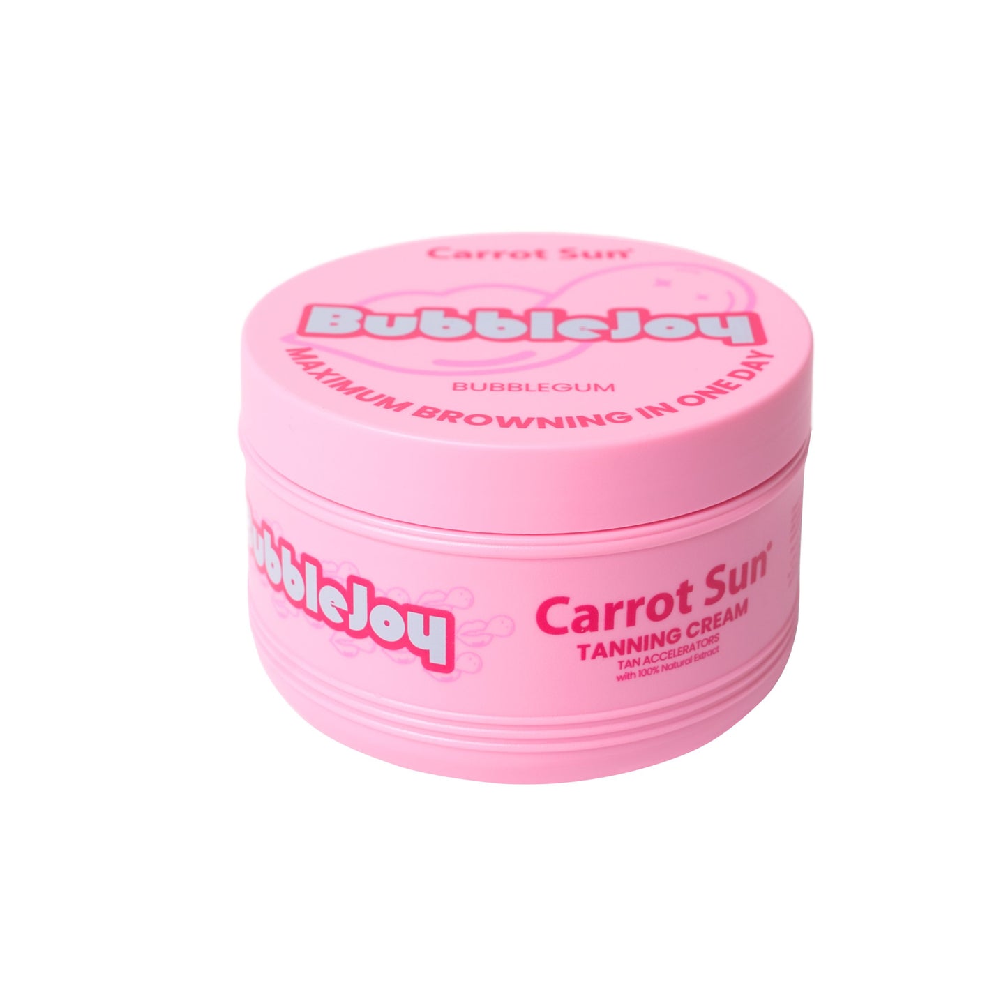 Carrot Sun - Bubble Joy - Bubblegum Tanning Cream - 350 ML