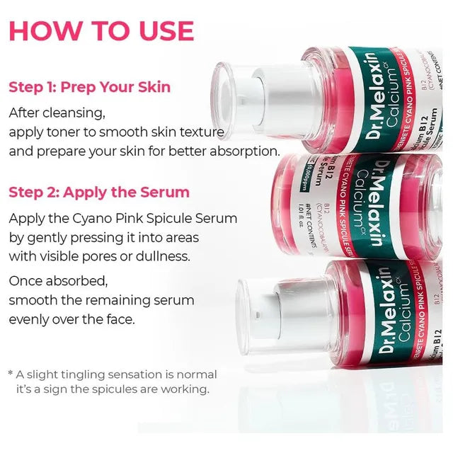 Dr.Melaxin Cementrete Cyano Pink Spicule Serum 30ml