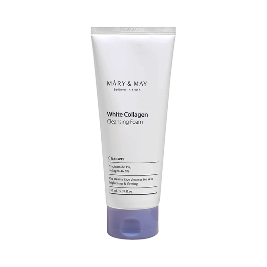 Mary&may White Collagen Cleansing Foam 150ml