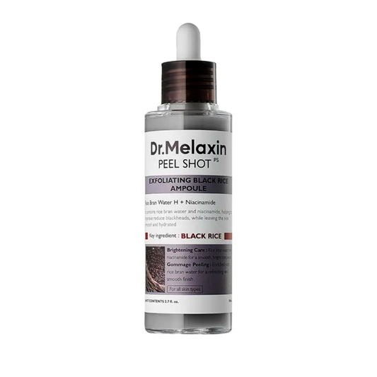 Dr.Melaxin Peel Shot Glow Black Rice Ampoule 80ml