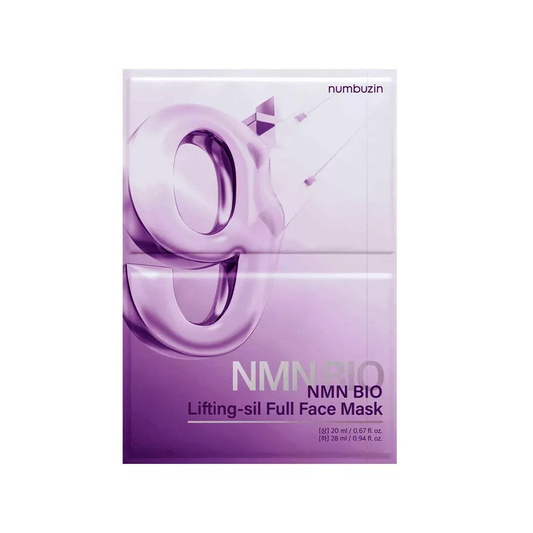 Numbuzin No.9 Sheet Mask NAD+ BIO Lifting-sil Full Face Mask - 1 pcs