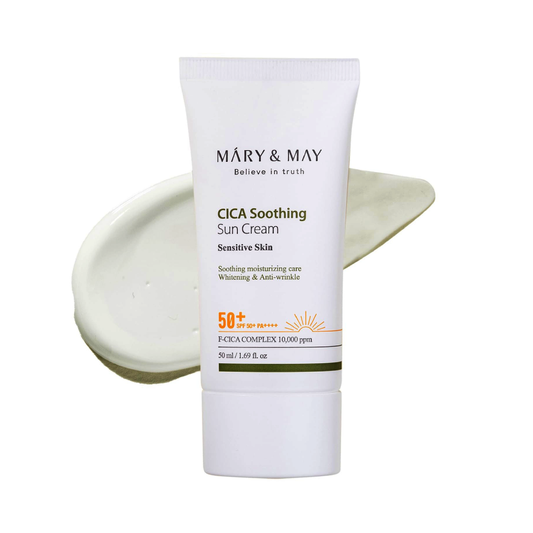 Mary & May Vegan CICA Soothing Sun Cream SPF50+ 50ml