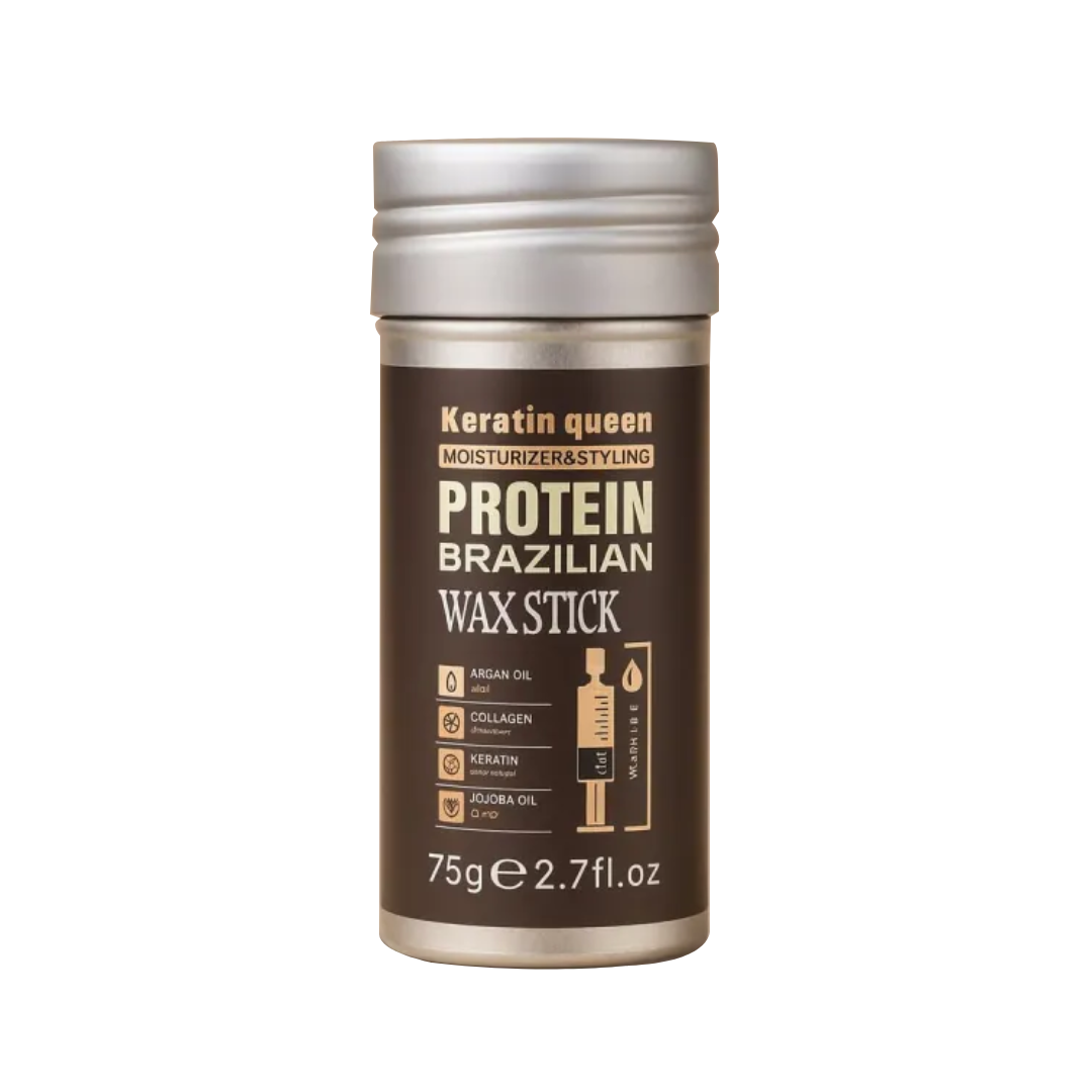 Keratin Queen Moisturizer & Styling Protein Brazilian Wax Stick 75g