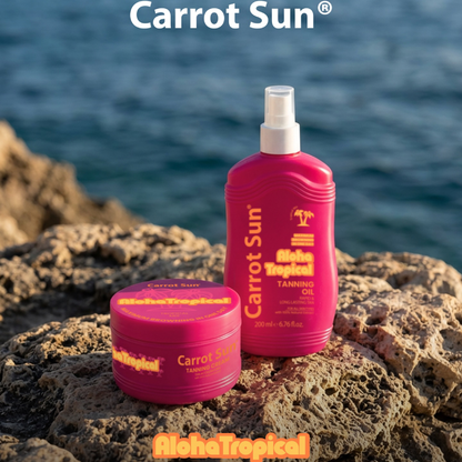 Carrot Sun - AlohaTropical – Tropical Fruits Tanning Cream - 350Ml