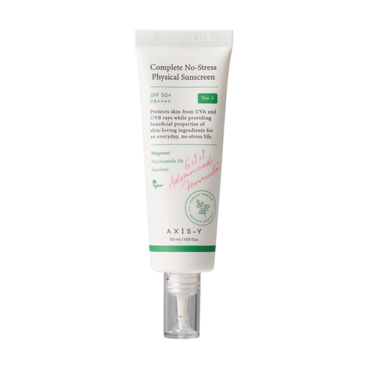Axis-Y Complete No-Stress Physical Sunscreen SPF 50+ PA++++ 50ml