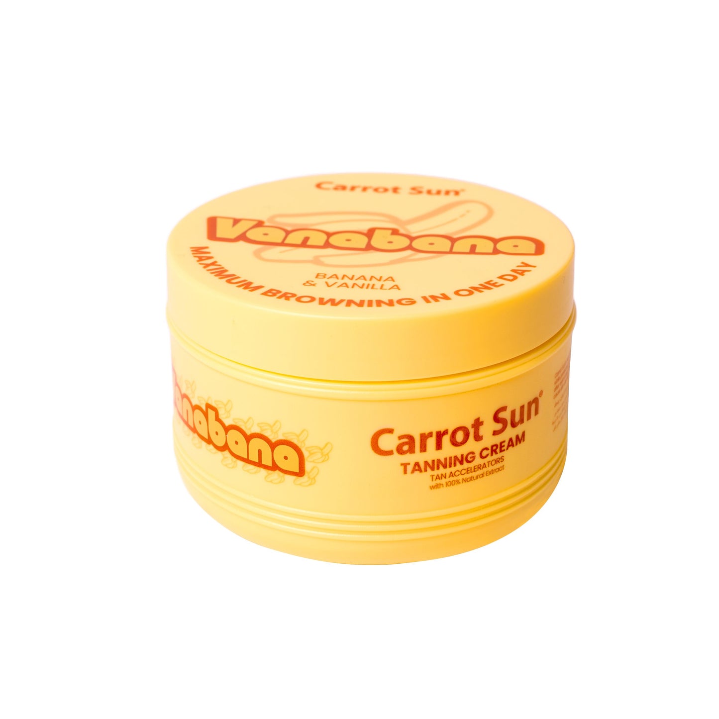 Carrot Sun - VanaBana – Banana & Vanilla Tanning Cream - 350Ml
