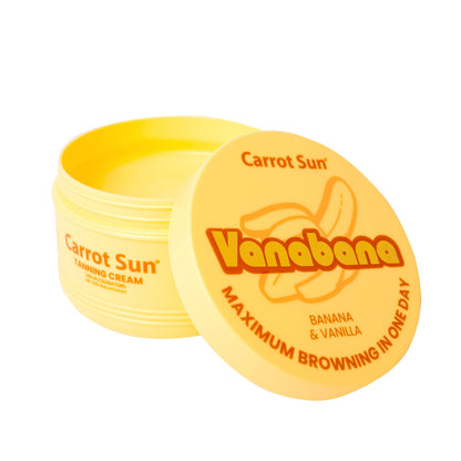 Carrot Sun - VanaBana – Banana & Vanilla Tanning Cream - 350Ml