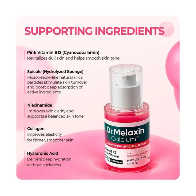 Dr.Melaxin Cementrete Cyano Pink Spicule Serum 30ml