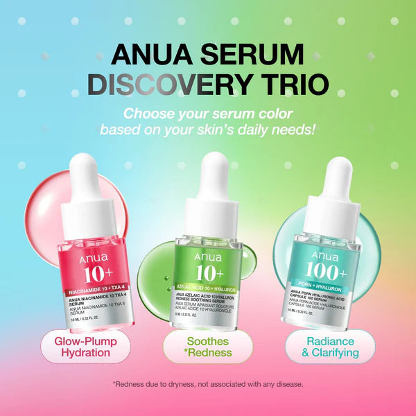 ANUA Serum Mini Trio Set