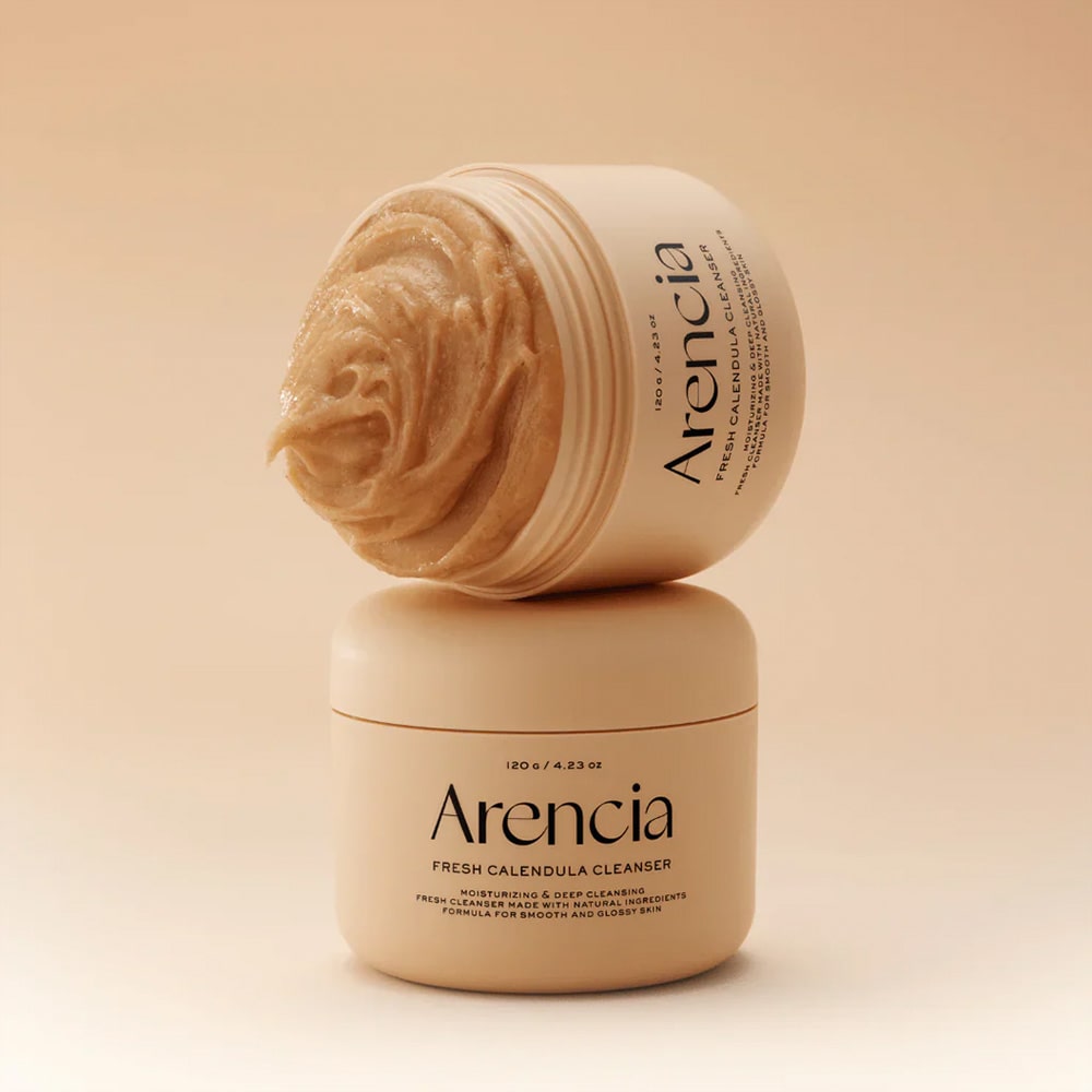 Arencia Calendula Rice Mochi Fresh Cleanser 120g
