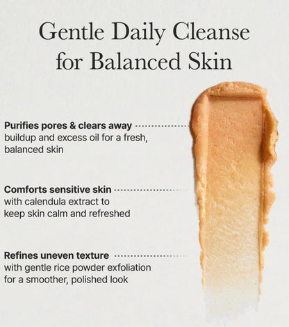 Arencia Calendula Rice Mochi Fresh Cleanser 120g