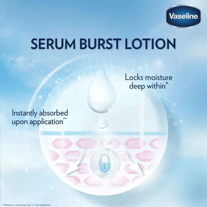 Vaseline Healthy Bright Gluta-Hya Serum Burst Lotion 10X (330ml)
