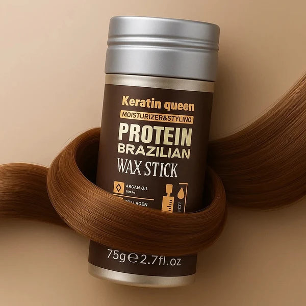 Keratin Queen Moisturizer & Styling Protein Brazilian Wax Stick 75g