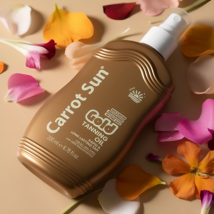 Carrot Sun - Gold - Tanning Oil - 200Ml