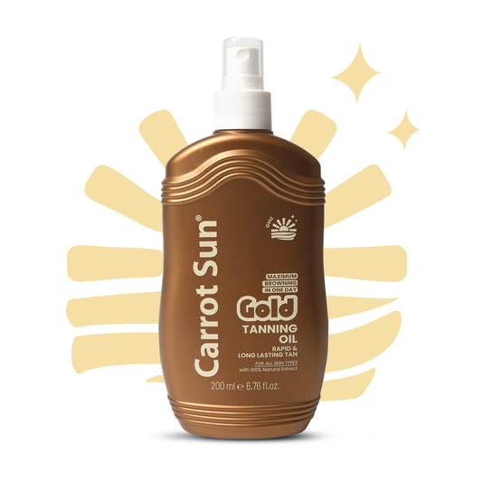 Carrot Sun - Gold - Tanning Oil - 200Ml
