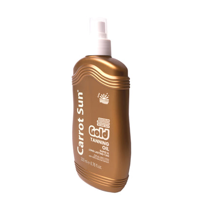 Carrot Sun - Gold - Tanning Oil - 200Ml