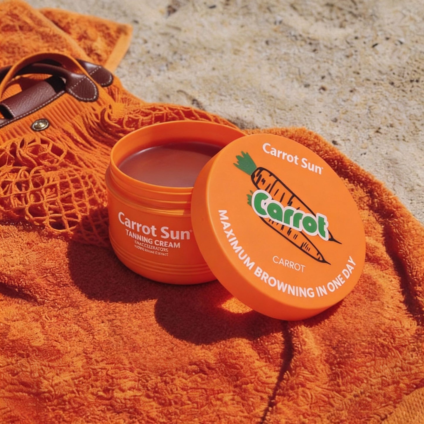 Carrot Sun - Carrot Tanning Cream - 350 ML