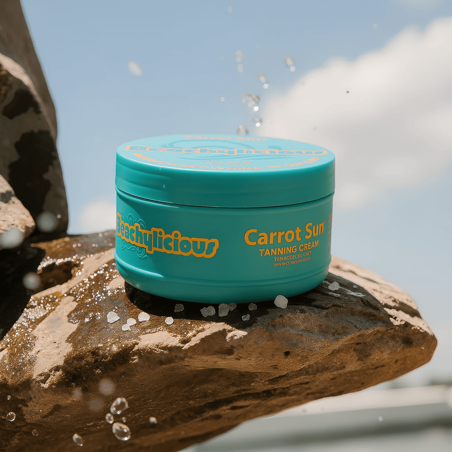 Carrot Sun - Beachylicious – Ocean & Sea Salt Tanning Cream - 350Ml