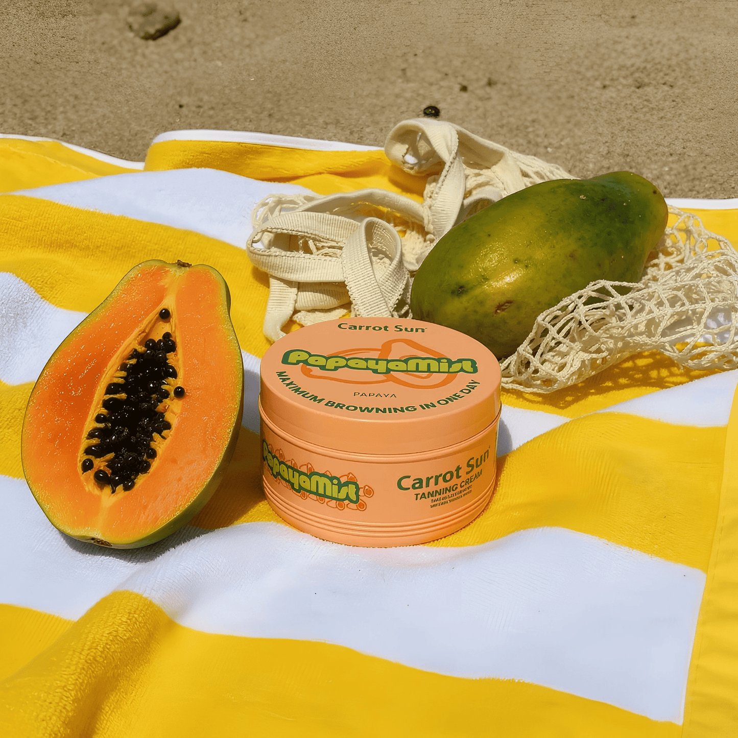 Carrot Sun - VanaBana – Banana & Vanilla Tanning Cream - 350Ml