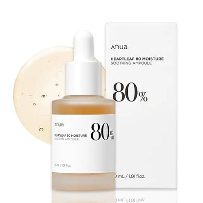 Anua – Heartleaf 80% Moisture Soothing Ampoule 30ml