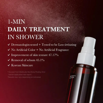 Medicube - Red Acne Body Peeling Shot 110g