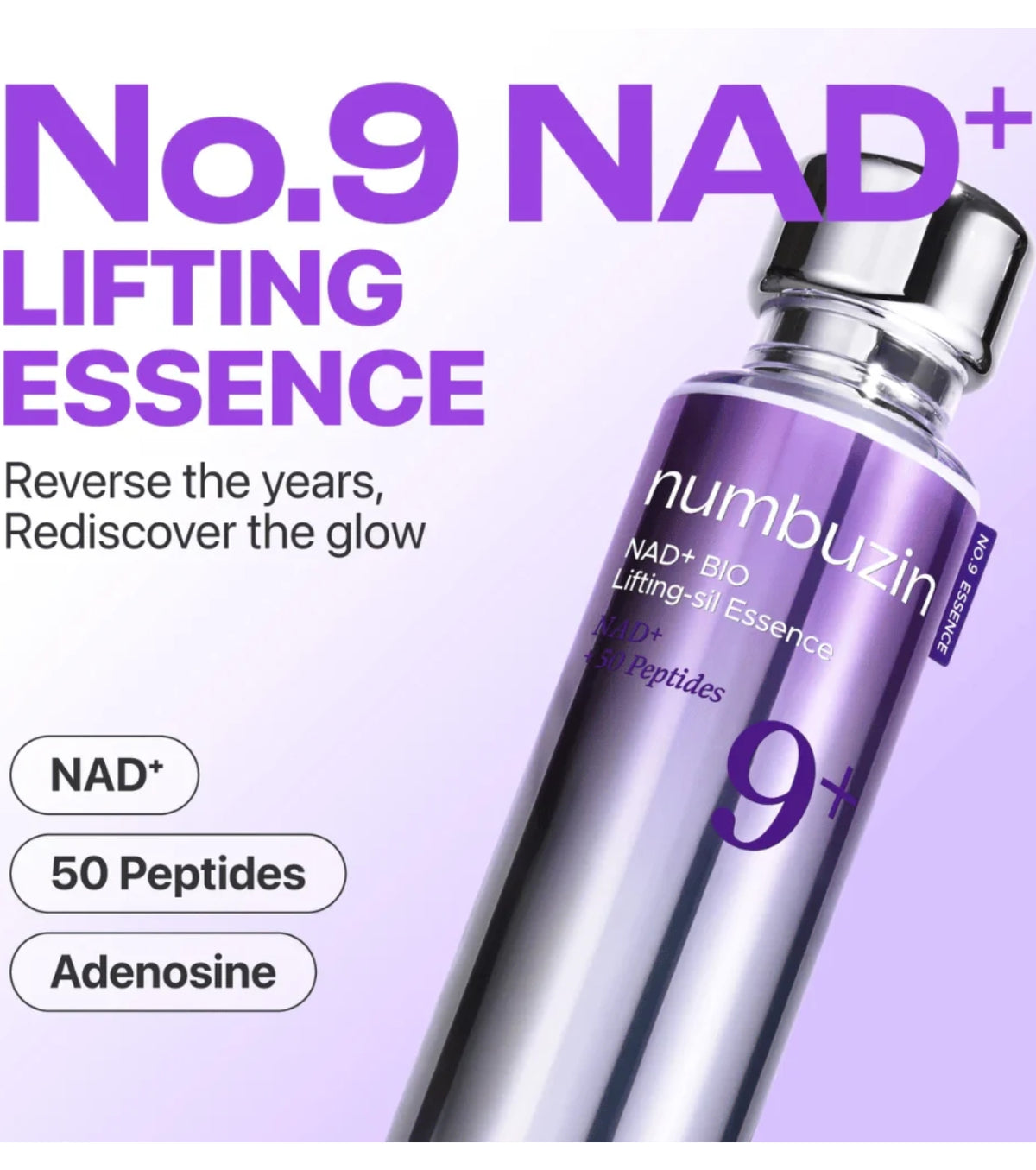 Numbuzin No.9 NAD Bio Lifting-Sil Essence 50ml