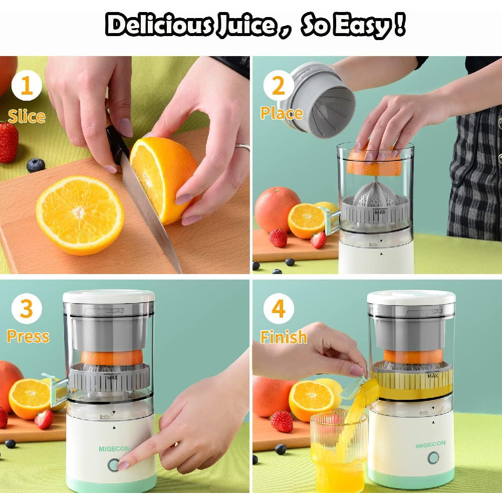 Rechargeable Electric Citrus Juicer