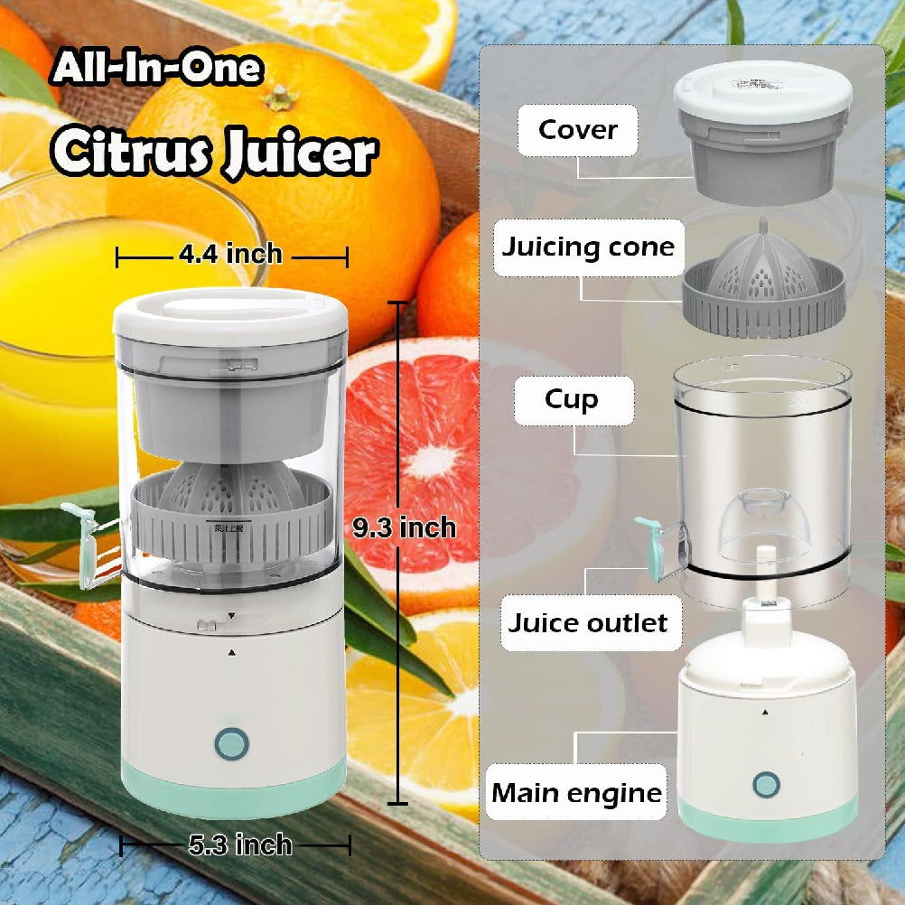 Rechargeable Electric Citrus Juicer
