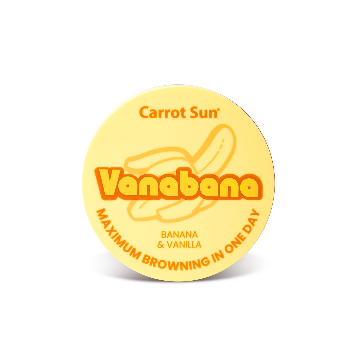 Carrot Sun - VanaBana – Banana & Vanilla Tanning Cream - 350Ml